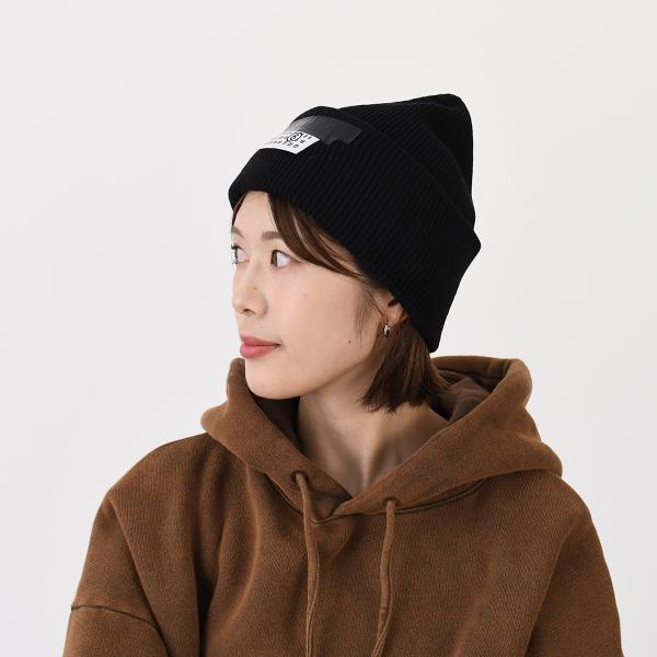 MM6 MAISON MARGIELA エムエムシックス メゾン マルジェラ テープラベル ウールビーニー