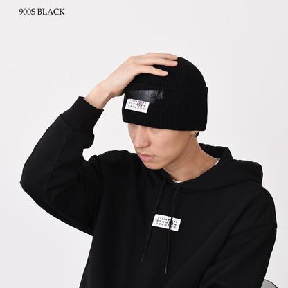 MM6 MAISON MARGIELA エムエムシックス メゾン マルジェラ テープラベル ウールビーニー