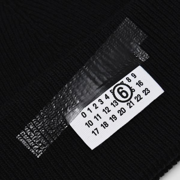 MM6 MAISON MARGIELA エムエムシックス メゾン マルジェラ テープラベル ウールビーニー