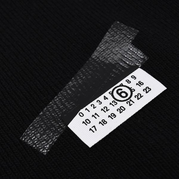 MM6 MAISON MARGIELA エムエムシックス メゾン マルジェラ テープラベル ウールスカーフ