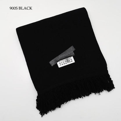 MM6 MAISON MARGIELA エムエムシックス メゾン マルジェラ テープラベル ウールスカーフ