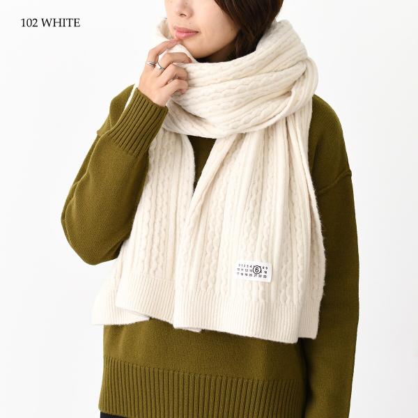 MM6 MAISON MARGIELA エムエムシックス メゾン マルジェラ ウールスカーフ