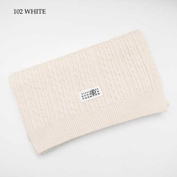 MM6 MAISON MARGIELA エムエムシックス メゾン マルジェラ ウールスカーフ