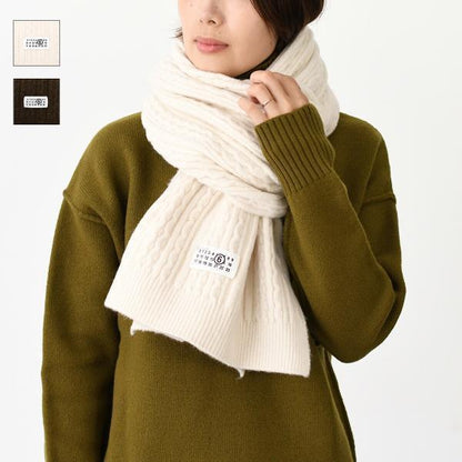 MM6 MAISON MARGIELA エムエムシックス メゾン マルジェラ ウールスカーフ