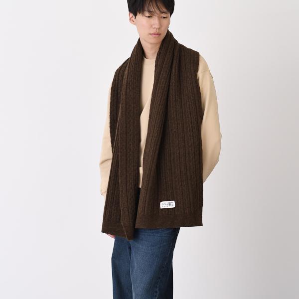 MM6 MAISON MARGIELA エムエムシックス メゾン マルジェラ ウールスカーフ