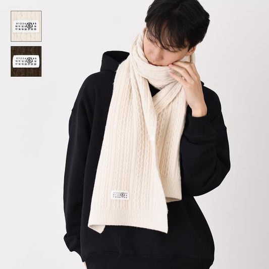 MM6 MAISON MARGIELA エムエムシックス メゾン マルジェラ ウールスカーフ