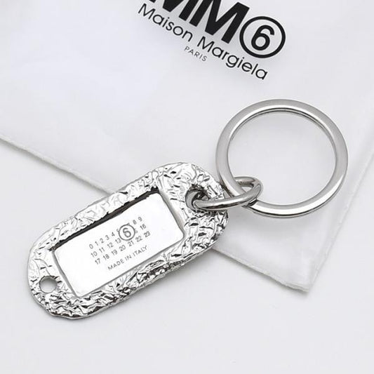 MM6 MAISON MARGIELA 실버 포일 키링 