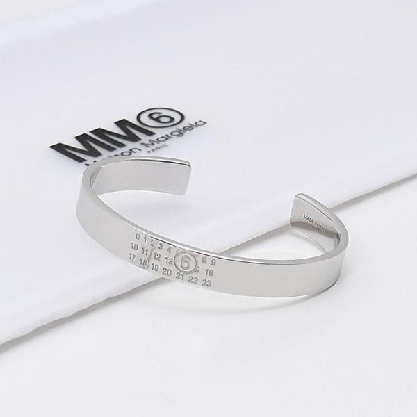 MM6 MAISON MARGIELA 뉴메릭 미니멀 커프스 팔찌 
