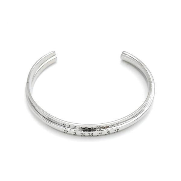 MM6 MAISON MARGIELA エムエムシックス メゾン マルジェラ トリプルロゴ Numeric シグネチャー ブレスレット