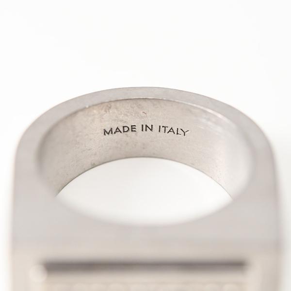 MM6 MAISON MARGIELA エムエムシックス メゾン マルジェラ 「ニューメリック」レクタングルリング