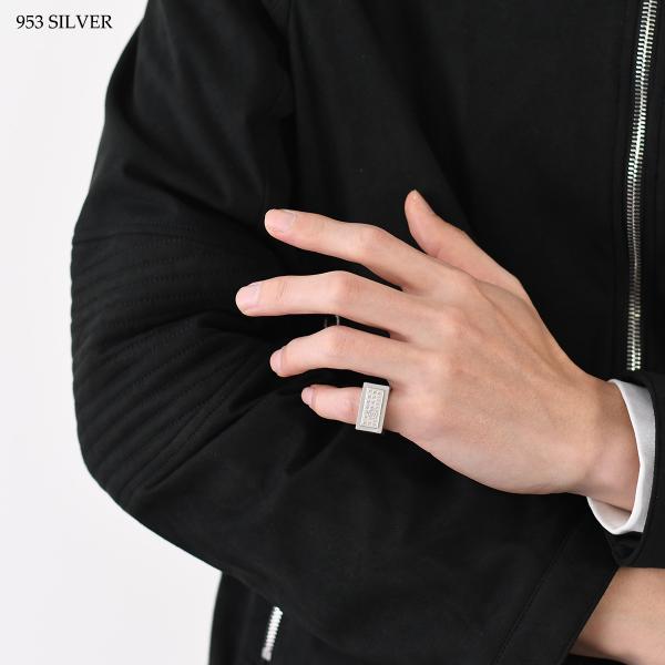 MM6 MAISON MARGIELA 엠엠 식스 메종 마르제라 "뉴메릭" 렉탄 링 