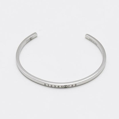 MM6 MAISON MARGIELA Numeric ミニマルシグネチャー カフブレスレット
