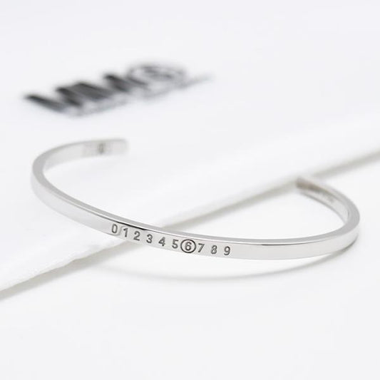 MM6 MAISON MARGIELA Numeric ミニマルシグネチャー カフブレスレット