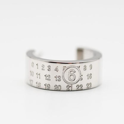 MM6 MAISON MARGIELA ニューメリック ミニマル フープピアス