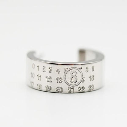 MM6 MAISON MARGIELA ニューメリック ミニマル フープピアス