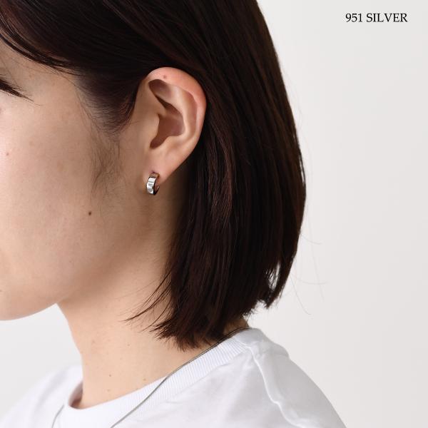MM6 MAISON MARGIELA ニューメリック ミニマル フープピアス