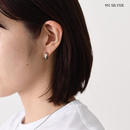 MM6 MAISON MARGIELA ニューメリック ミニマル フープピアス