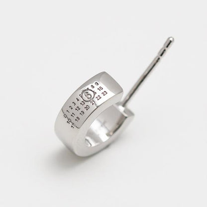 MM6 MAISON MARGIELA ニューメリック ミニマル フープピアス