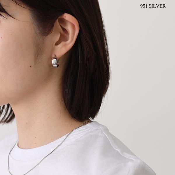 MM6 MAISON MARGIELA ニューメリック フープピアス