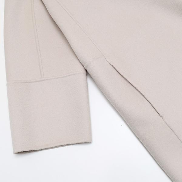 S Max Mara ARONA ピュア ヴァージンウール ダブルフェイス コート
