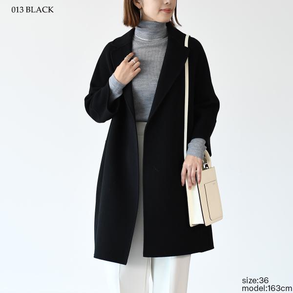 S Max Mara ARONA 퓨어 버진 울 더블 페이스 코트 