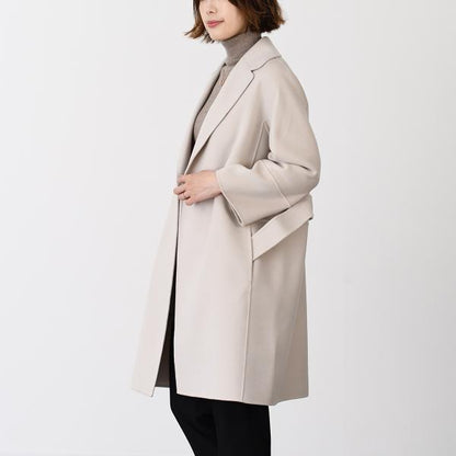 S Max Mara ARONA ピュア ヴァージンウール ダブルフェイス コート