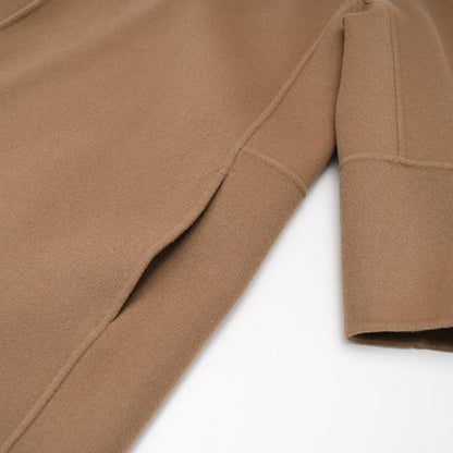 S Max Mara ARONA 퓨어 버진 울 더블 페이스 코트 