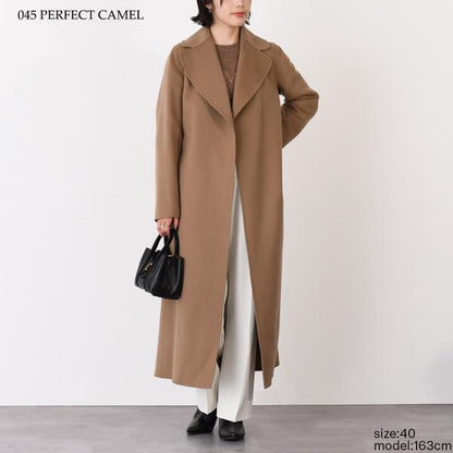 S Max Mara POLDO ピュア ヴァージンウール ダブルフェイス コート