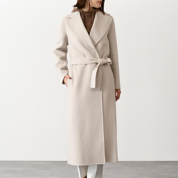 S Max Mara POLDO ピュア ヴァージンウール ダブルフェイス コート