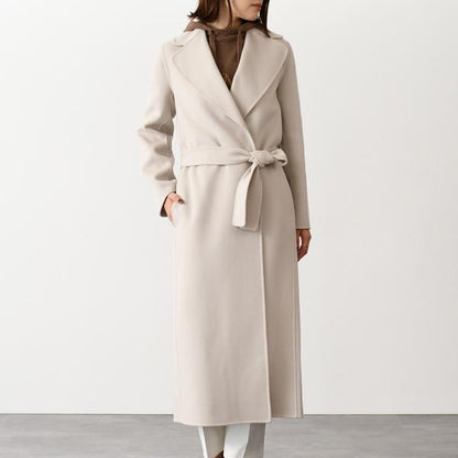 S Max Mara POLDO ピュア ヴァージンウール ダブルフェイス コート