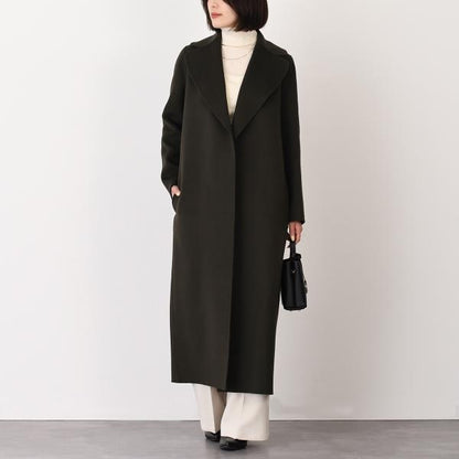 S Max Mara POLDO 퓨어 버진 울 더블 페이스 코트 