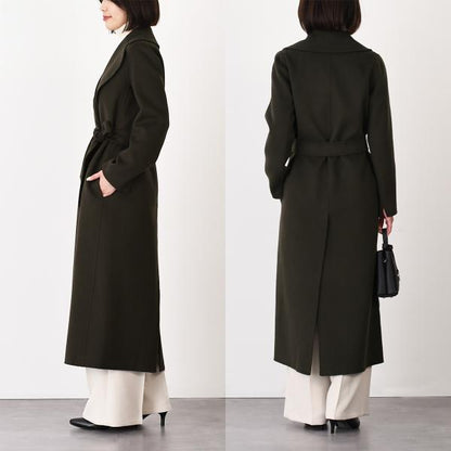 S Max Mara POLDO 퓨어 버진 울 더블 페이스 코트 