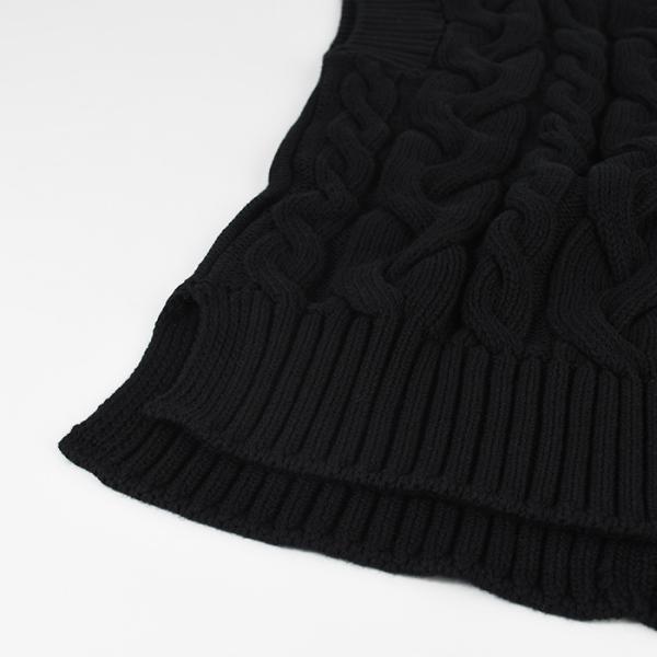 S Max Mara ERIC エリック ピュア コットン ケーブル ニット ベスト