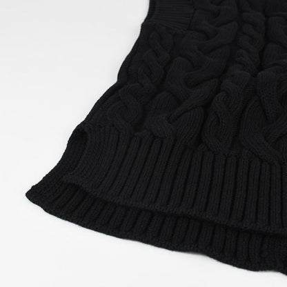 S Max Mara ERIC エリック ピュア コットン ケーブル ニット ベスト