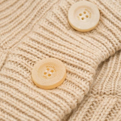 Max Mara AFELIO ウールカシミア リブ カーディガン