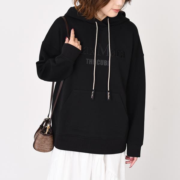 S Max Mara エス マックスマーラ AGATA アガタ コットン ジャージー フーディー