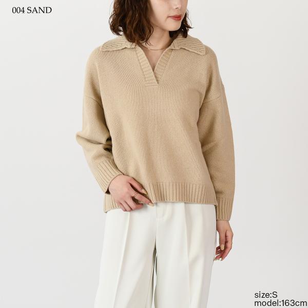 Weekend Max Mara AGRE アグレ ピュア ウール ポロ ニット