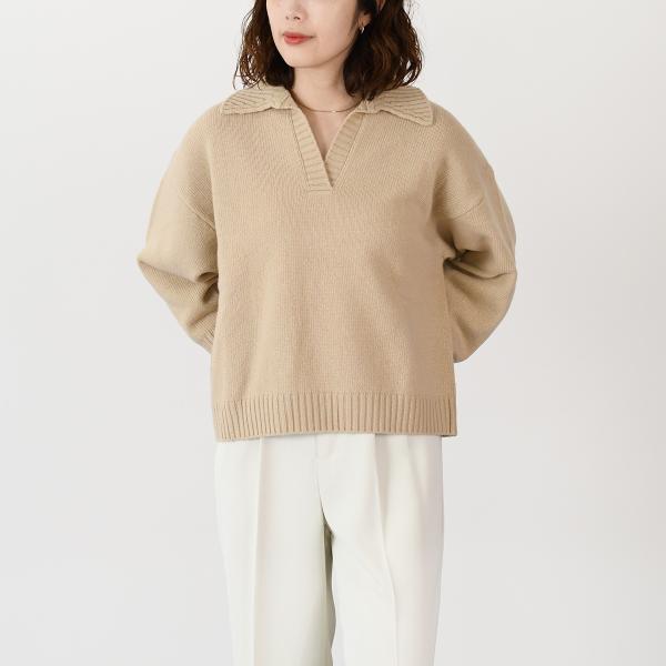Weekend Max Mara AGRE アグレ ピュア ウール ポロ ニット