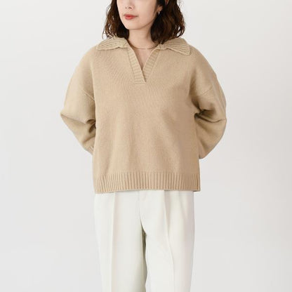 Weekend Max Mara AGRE アグレ ピュア ウール ポロ ニット