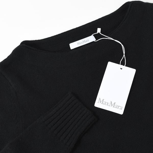 Max Mara ANGRI 울 캐시미어 크롭드 니트 