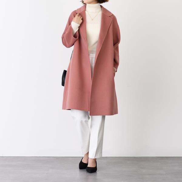 S Max Mara ARONA ピュア ヴァージンウール ダブルフェイス コート