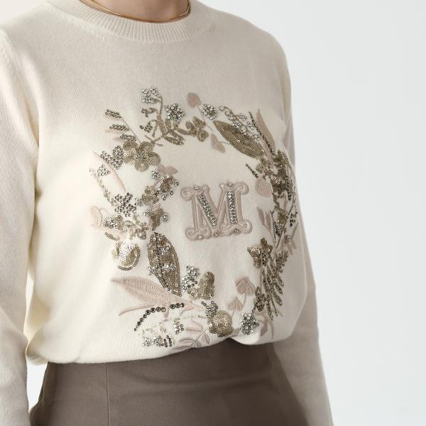 Max Mara BARI wool and cashmere knit 