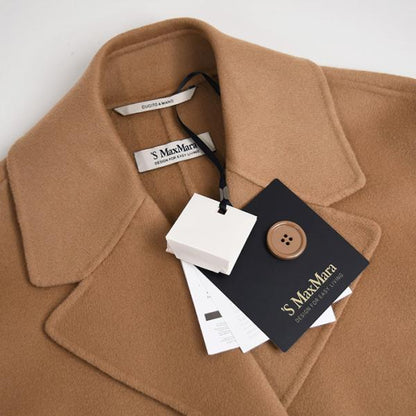 S Max Mara エス マックスマーラ CIELO チエロ ピュア ウール コクーンフィット コート