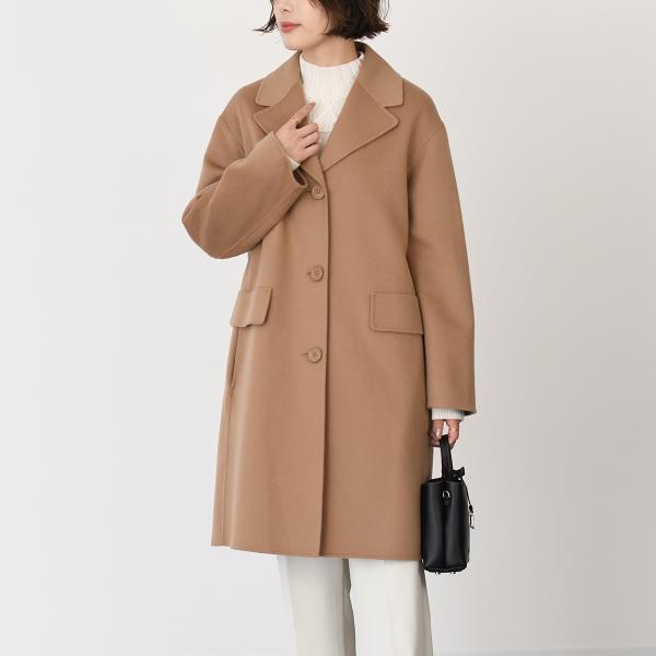 S Max Mara エス マックスマーラ CIELO チエロ ピュア ウール コクーンフィット コート