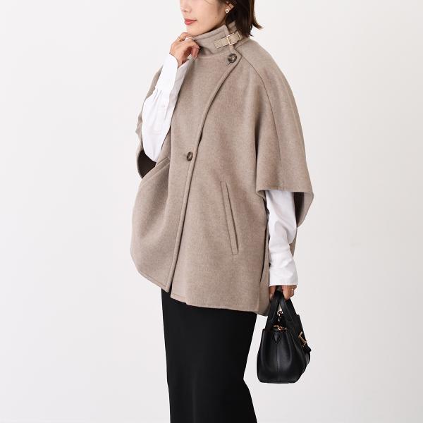 Max Mara マックスマーラ DERRIK カシミア ブロードクロスケープ