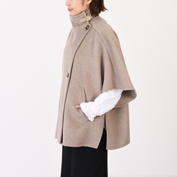 Max Mara マックスマーラ DERRIK カシミア ブロードクロスケープ