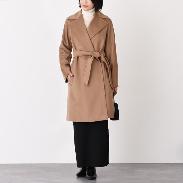 Max Mara Studio マックスマーラ ステゥディオ DRAVENNA ウールローブコート