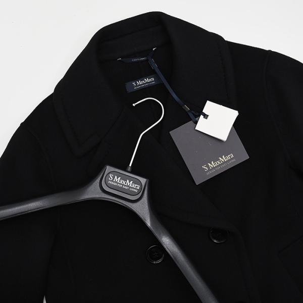 S Max Mara エス マックスマーラ ELISE ウール ピーコート