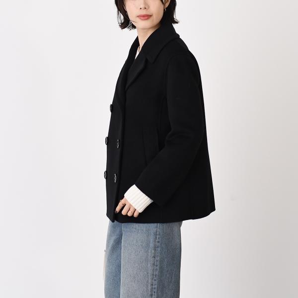 S Max Mara エス マックスマーラ ELISE ウール ピーコート – FELICE