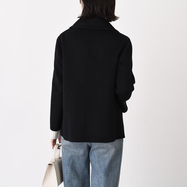 S Max Mara エス マックスマーラ ELISE ウール ピーコート